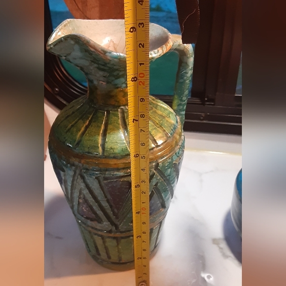 Beautiful Vintage Pottery-bitossi-signed piece - Picture 9 of 10